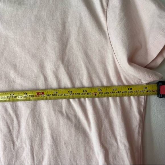 Bench pink short sleeve casual tee shirt t-shirt boxy 100% cotton women’s medium - Picture 6 of 8